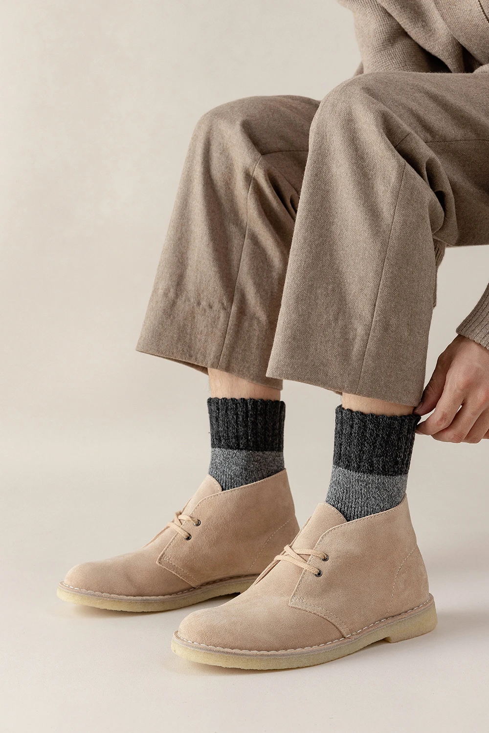 High Quality Winter Super Thick Socks Wool Cotton Socks Men's Set 5 Pairs Russian Weather Casual Warm Winter Thermal Wool Socks