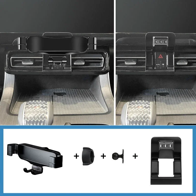 Для Trumpchi GAC GS8 2023 автомобильный Стайлинг фотодержатель крепление на вентиляционное отверстие гравитационный кронштейн подставка авто модифицированные аксессуары