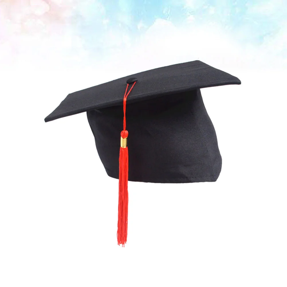 

Graduation Cap Hatgifts Kindergarten Caps Hats Kidsblack Gown Tassels Tassel Preschool Decorations Her Adults Graduated Bachelor