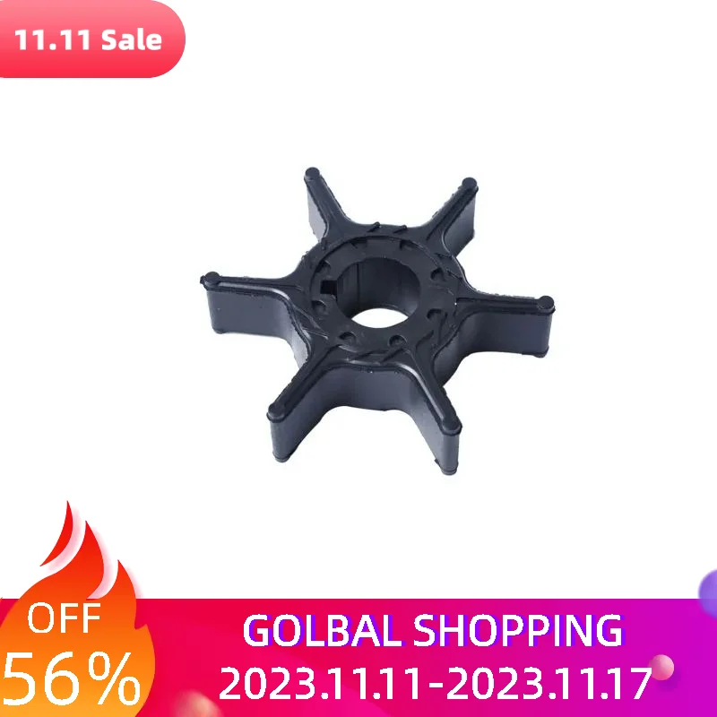 

Outboard Motor Water Pump Impeller 63V-44352-01-00 Rubber Boat Parts Replacement Engine Mini Durable For Yamaha 8HP 9.9HP