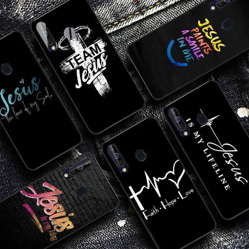 

Christian Religious Jesus Phone Case for Samsung A51 01 50 71 21S 70 31 40 30 10 20 S E 11 91 A7 A8 2018