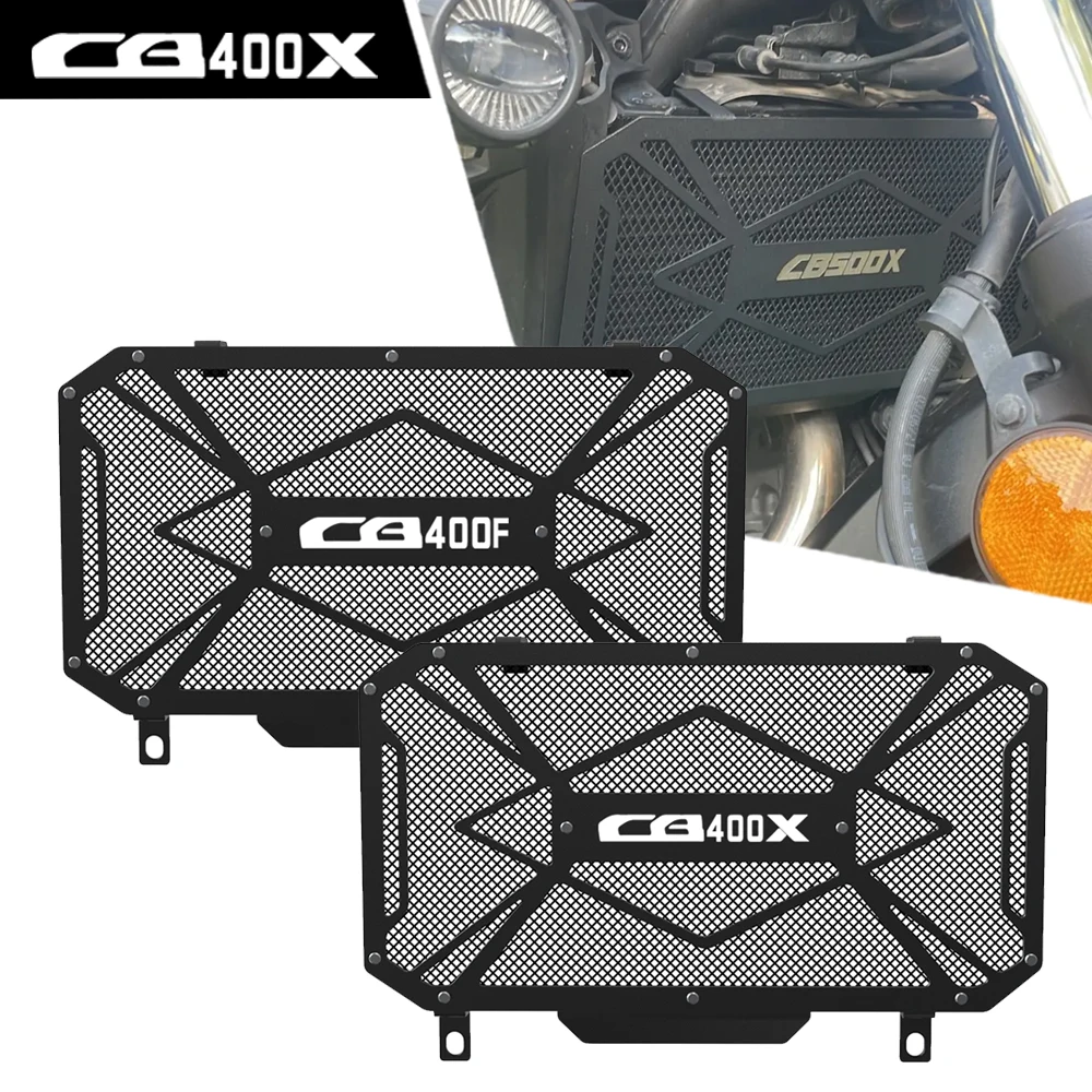 

For Honda CB500X CB400X CB400F CB 400X 500X 400F 2013-2023 New Motorcycle Radiator Grille Guard Protector Grill Cover Protection