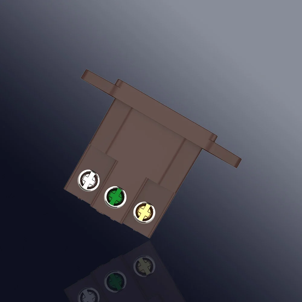 Viborg Коричневый аудиокласс VI06CR Чистая медь с родиевым покрытием Входная вилка IEC