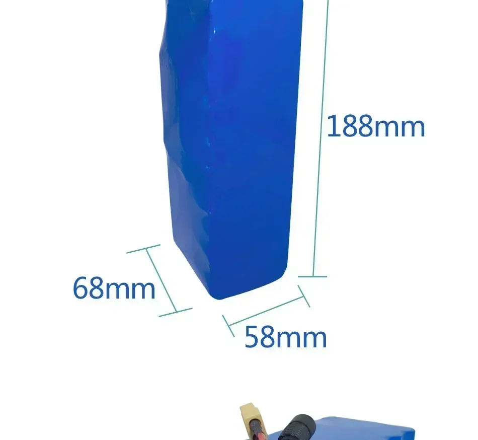 Литиевый аккумулятор 36 В 10S3P 68 А · ч 500 Вт 42 18650