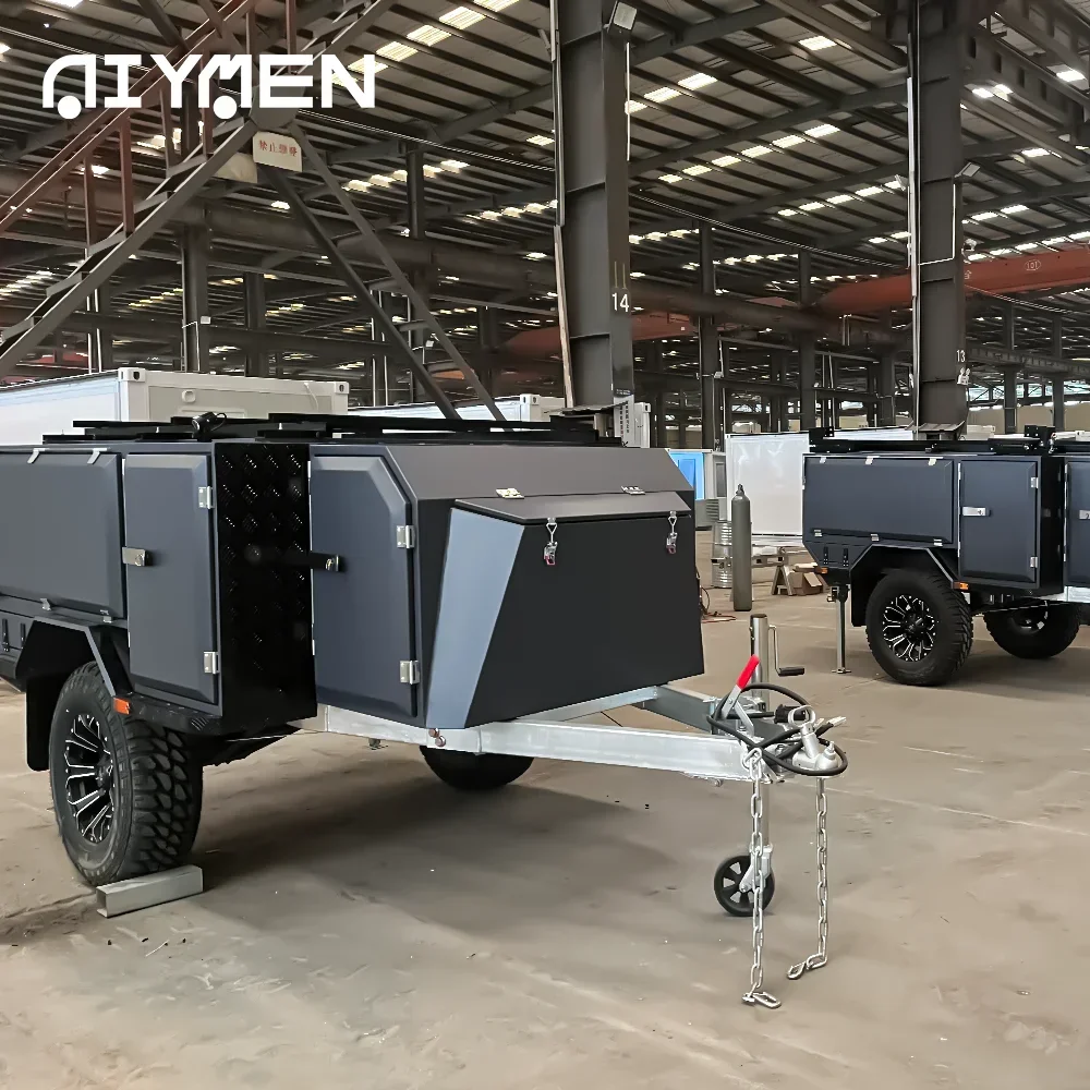 Pop Up Camper Slide In Dak Hard Sided Motorcycle Utility Trailer Cheap Base Camp Camion Coach Te Koop Top
