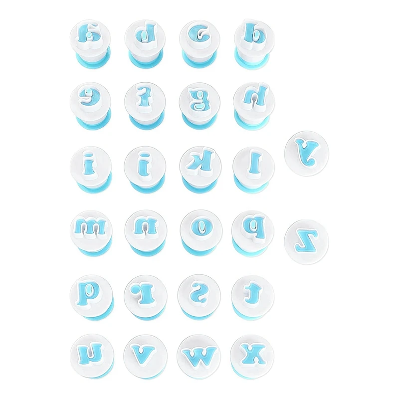 

26Pcs/Set Cake Decorating Tools DIY Alphabet Letters Cookie Cutter Fondant DIY Biscuit Mold Baking Accessories