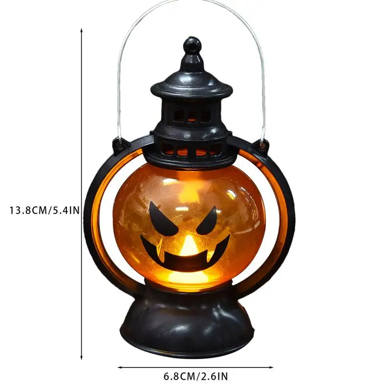Декоративный портативный фонарь для Хэллоуина Джек-о-фонарь пони маленькая