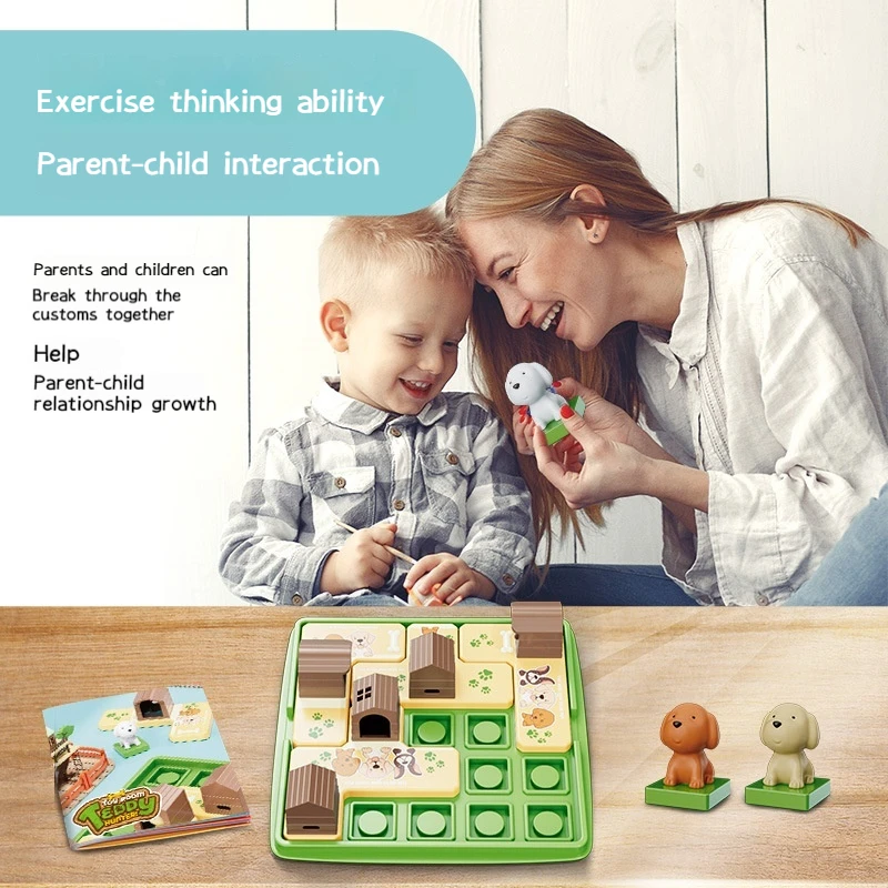 Настольная игра Peekaboo уровня 60 комната для собак головоломка строительные блоки