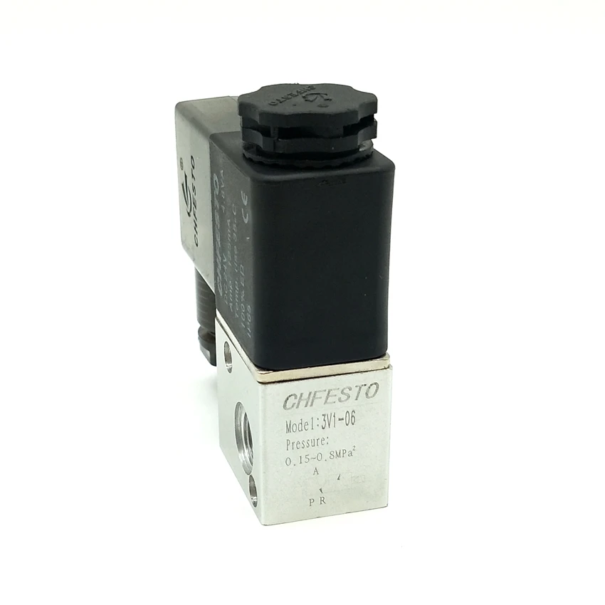 3-позиционный электромагнитный клапан 3V1-06 G1/8 ''Пневматический регулирующий