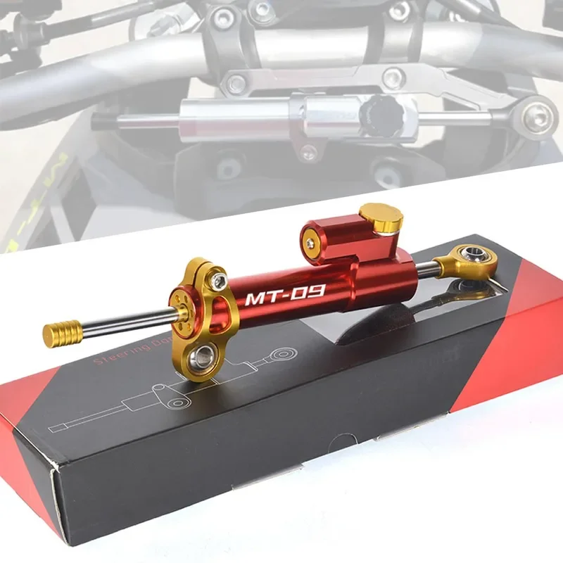 Детали мотоцикла титановая линейка демпфер подходит для Yamaha MT09 MT-09 2013-2023 2021 2022