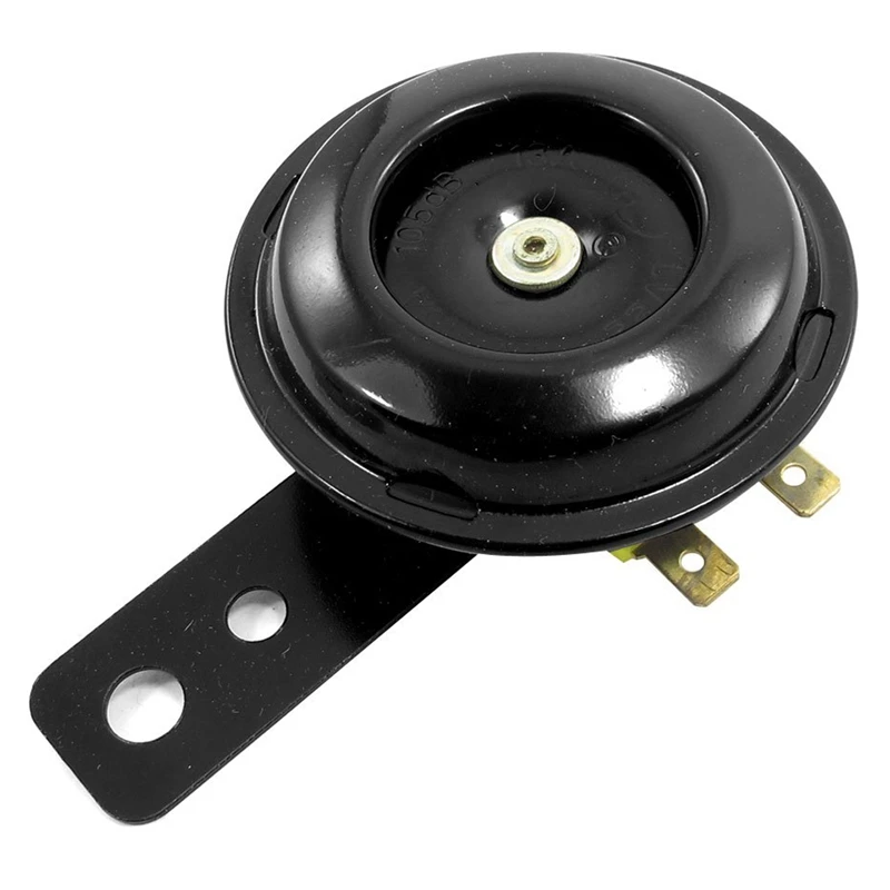 

DC 12V 1.5A черный металлический Электрический гудок для мотоцикла