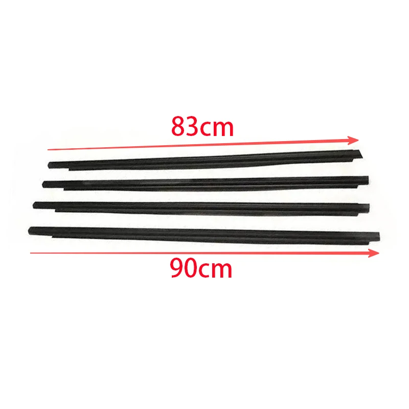 Фото Для Toyota Land Cruiser LC95 1996-2002: Комплект из 4 уплотнителей (уплотнители дверных стекол, уплотнители оконных рам) 75711-60030 №3