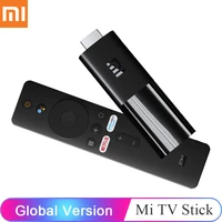 global version 1080p xiaomi tv 4k mi stick xiaomi tv box mibox xmrm 006 with voice remote control for 4k mi stick mi boxs