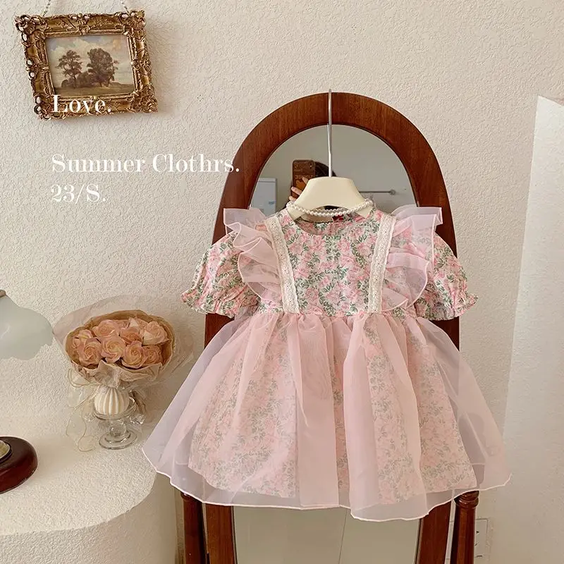 

Girls Casual Dresses Soft Comfortable Pretty Lovely Lively Arder Simple Fashion Loose Sweet New Pattern Artistic Korean