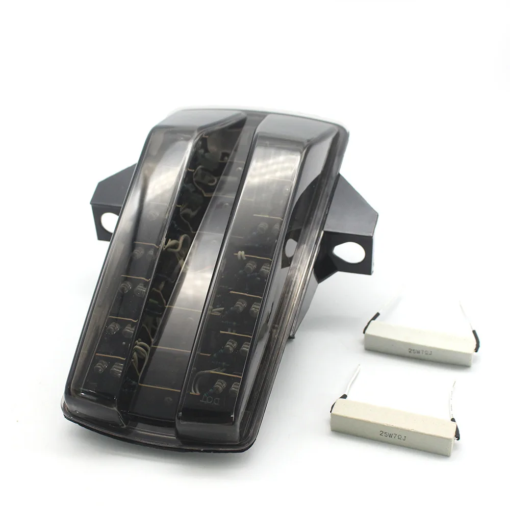 Задний фонарь мотоцикла встроенный поворотник для Suzuki SV650 2003-2008 SV1000 2003-2007 Smoke