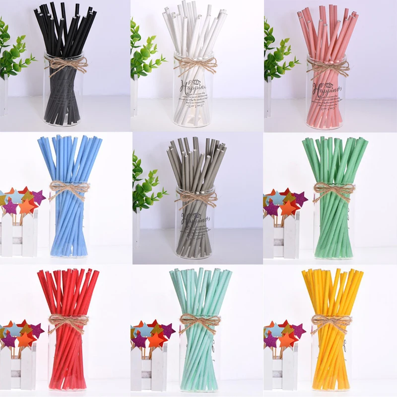 

Disposable Paper Straw Sucker Straw Reusable Straw Drinking Straw Creative Straw Utensils Plastic Sucker Useful Portable Cute