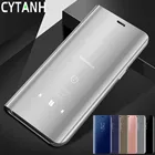 Чехол pocox3 nfs, умный зеркальный флип-чехол для телефона xiaomi pocophone poco x3 pro little x 3 3x pocophonex3 nfc, ударопрочный чехол