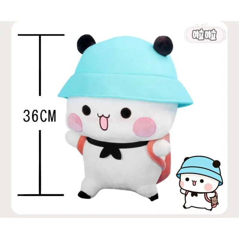 40 см плюшевая панда Bubu и Dudu мультяшная медведь кукла кавайная мягкая подушка