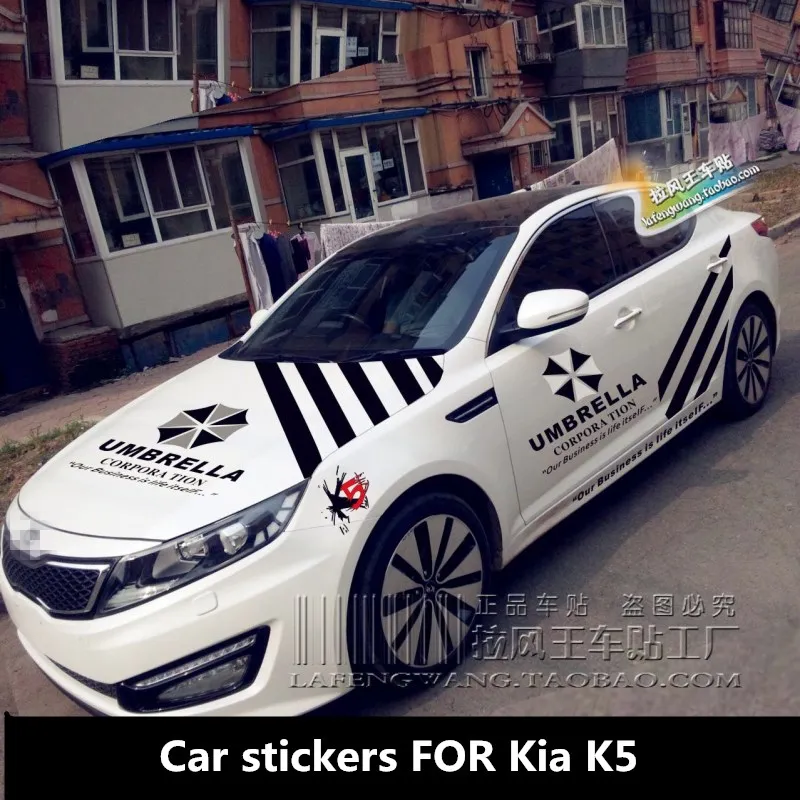 

Автомобильные наклейки для Kia K5 K4 K3 K2, внешний вид тела, украшение, персонализированные пользовательские наклейки, пленка, аксессуары