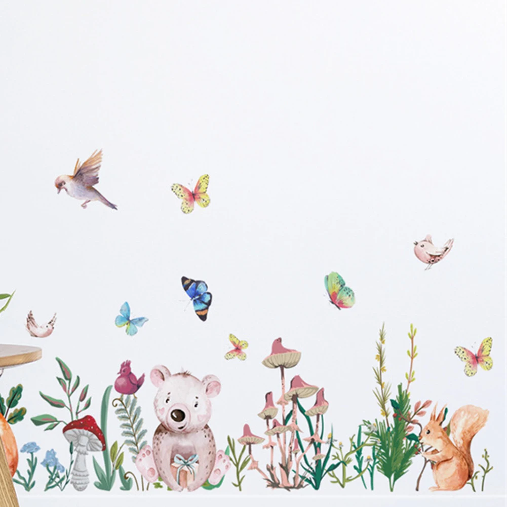 

Brand New Wall Sticker Animals Home Living Room Mural PVC Wall Stickers