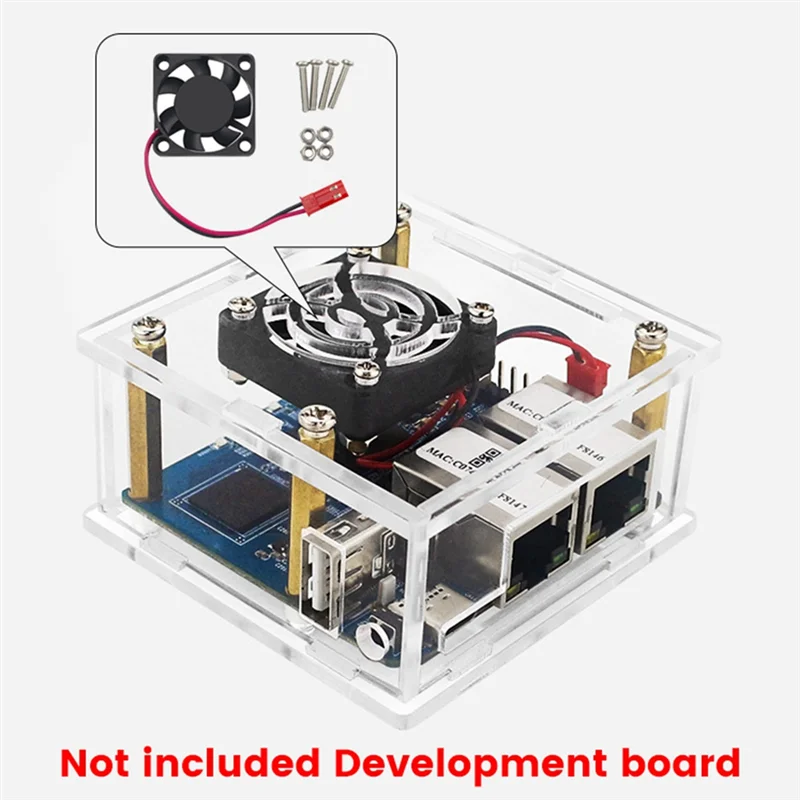 Акриловый защитный корпус для Orange Pi R1 Plus LTS