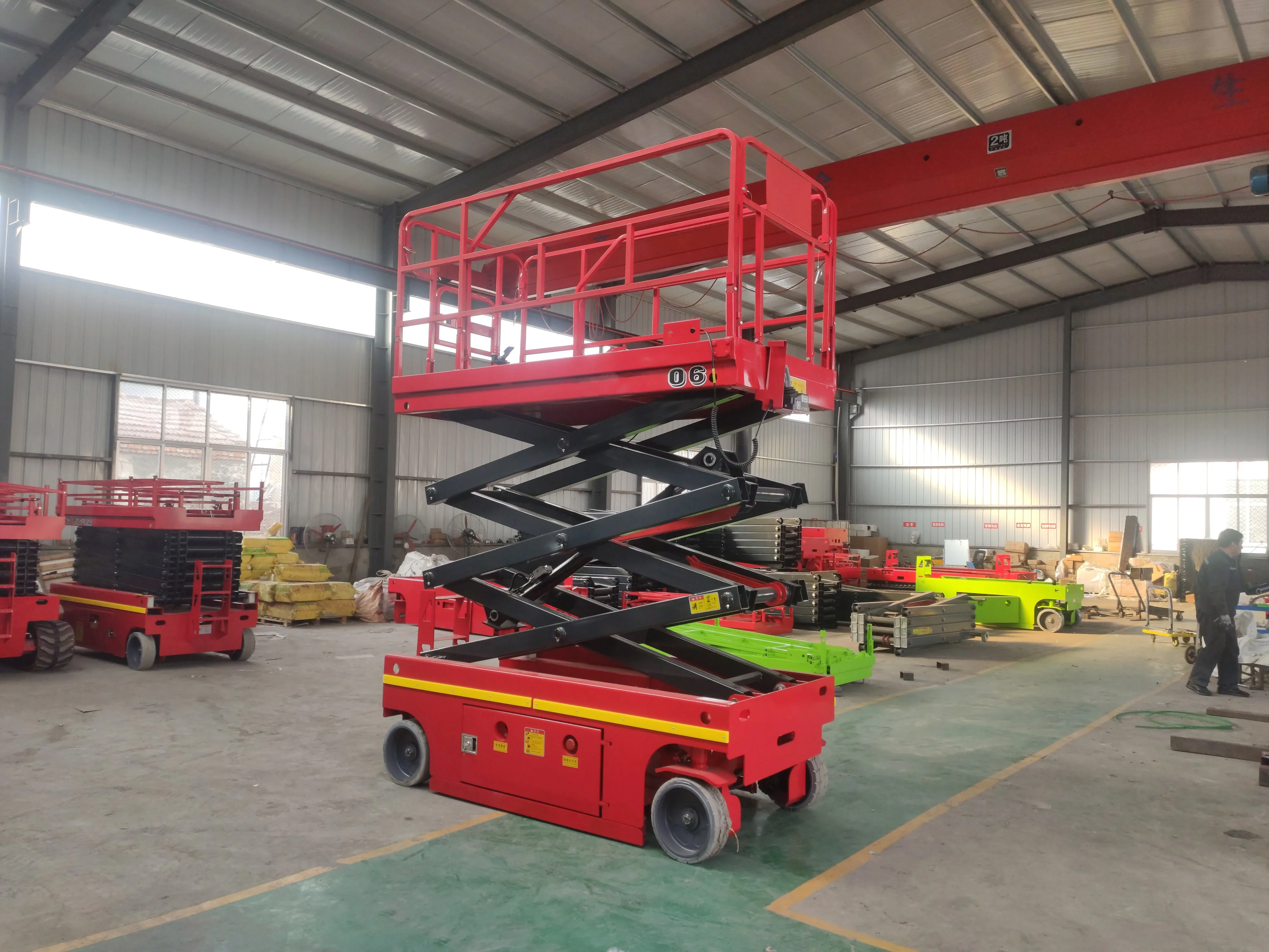 

8m 10m 12m Rough Terrain Crawler Hydraulic Scissor Lifting Platform