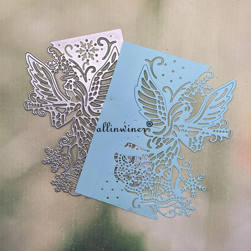

Fairy border frame card Metal Cutting Dies Stencils For DIY Scrapbooking Decorative Embossing Handcraft Die Cutting Template