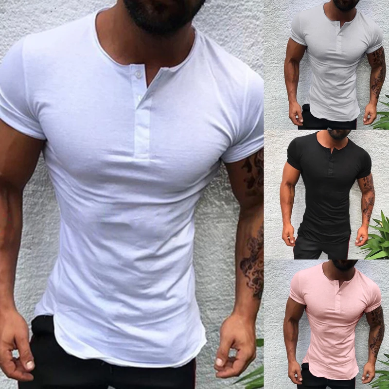 

Casual Mannen Met Korte Mouwen T-shirts 2022 Lente Herfst Losse V-hals Trui Tops Mannen Vintage Effen Kleur Tee Mode Streetwear