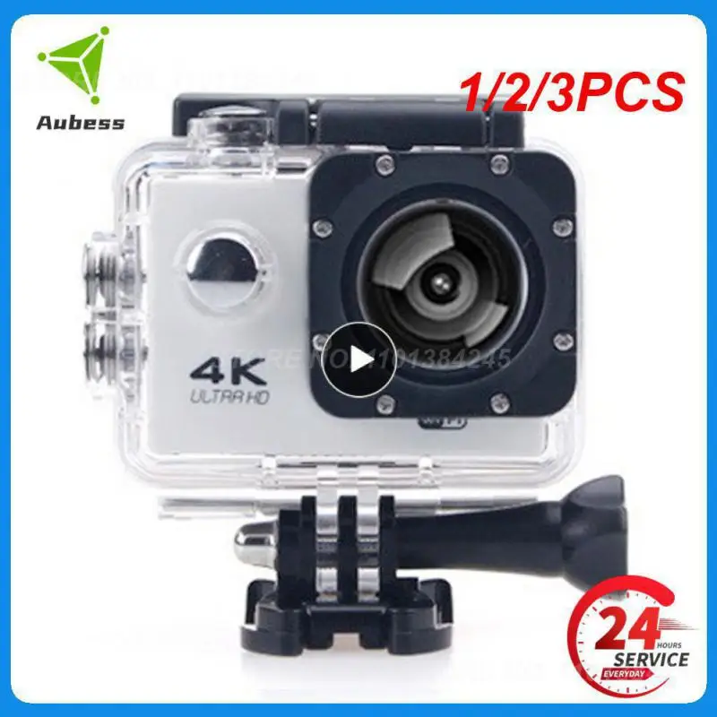 Экшн-камера Ultra HD 4K, 30 кадров в секунду/170D, экран 2,0 дюйма, WiFi