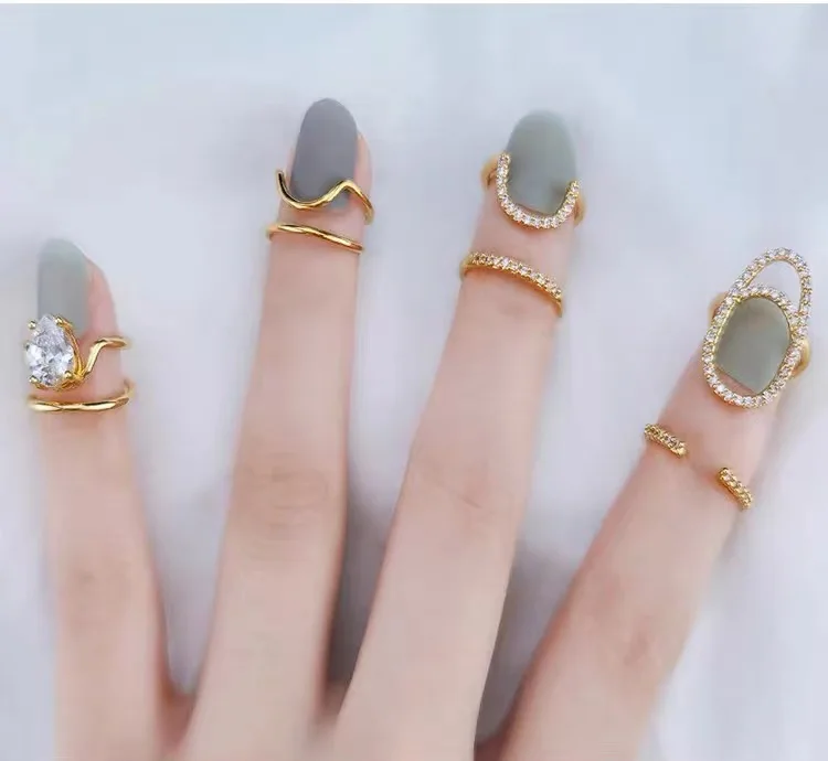 

korean fashion Hollow jenny Out Ring gold silver rings designer jewelry