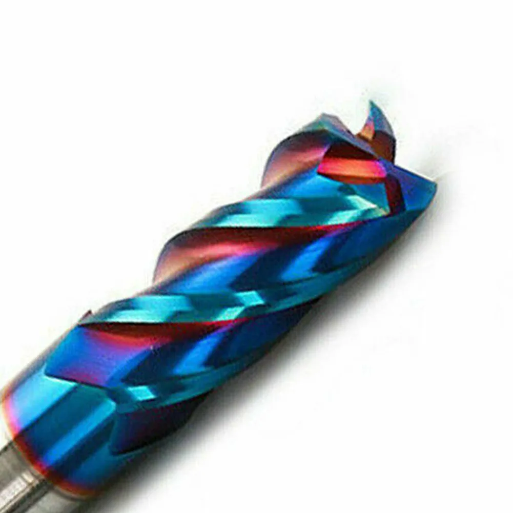 

Cnc End Mill Milling Cutter Rotary Shank Tungsten Steel 4 Flutes 5mm Dia