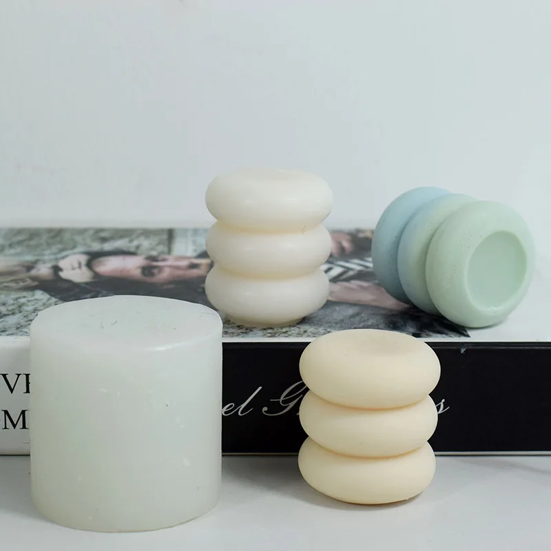 

DIY Creative Aromatherapy Candle Silicone Mold Geometric Ball Candle soap mold