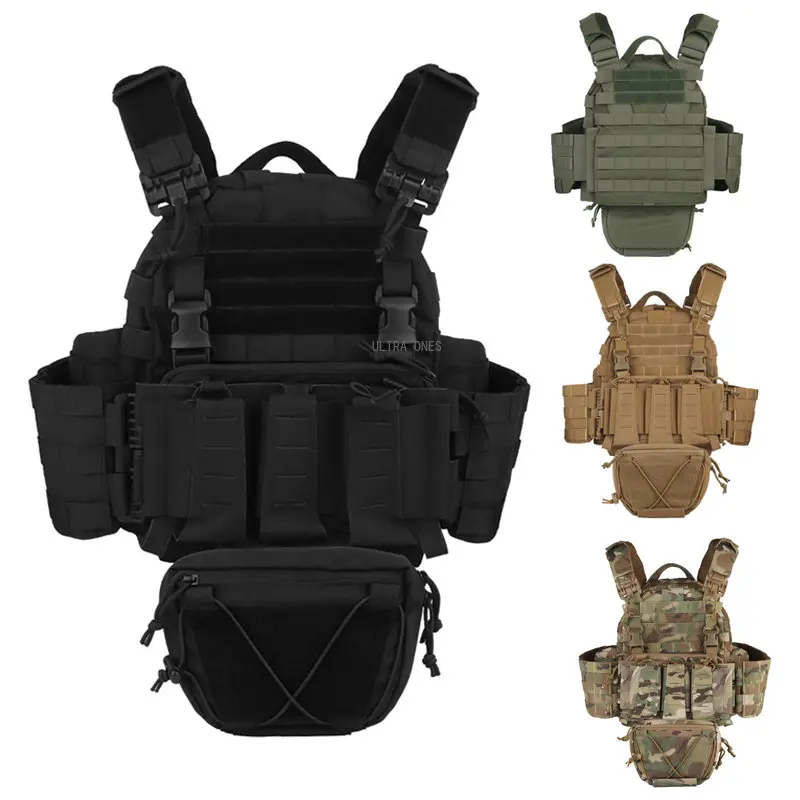 

Tactical Vest Shooting Airsoft War Game Protective Vests Tactical Sports Combat Hunting Molle Adjustable Breathable Clothing