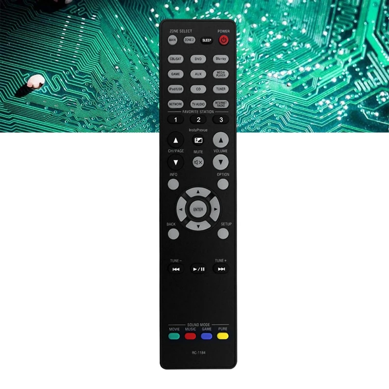 Запасной телефон дистанционное управление для Denon AV аудио-видео ресивер RC-1184 AVRX3000