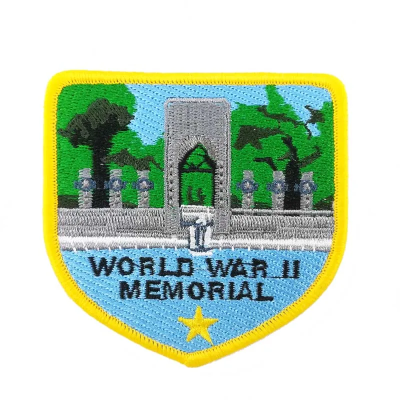 Нашивки времен Второй мировой войны 3 дюйма дорожный Сувенирный значок