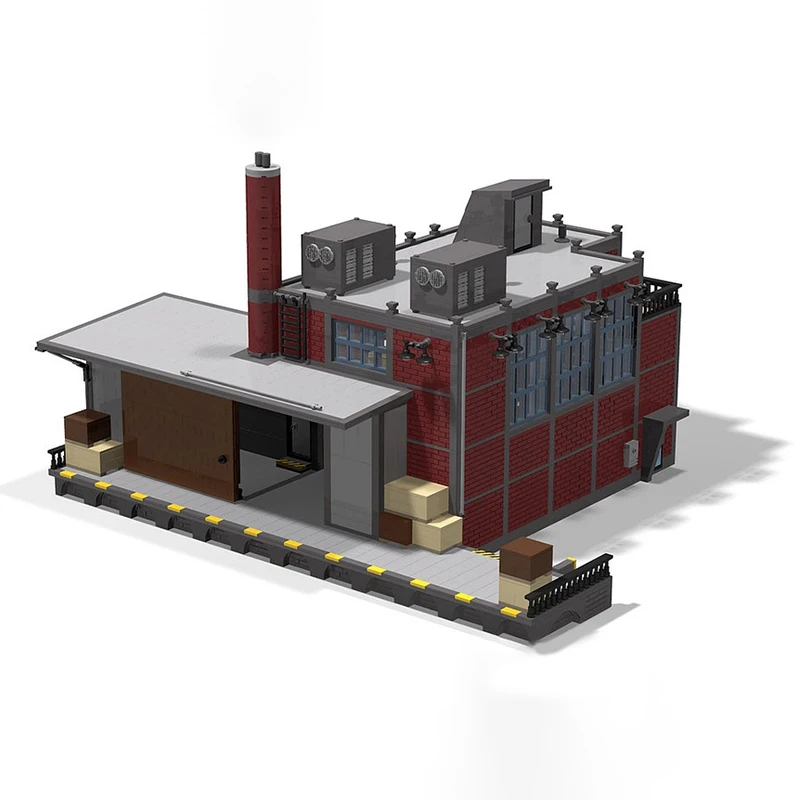 3902 шт. Детский конструктор уличный вид