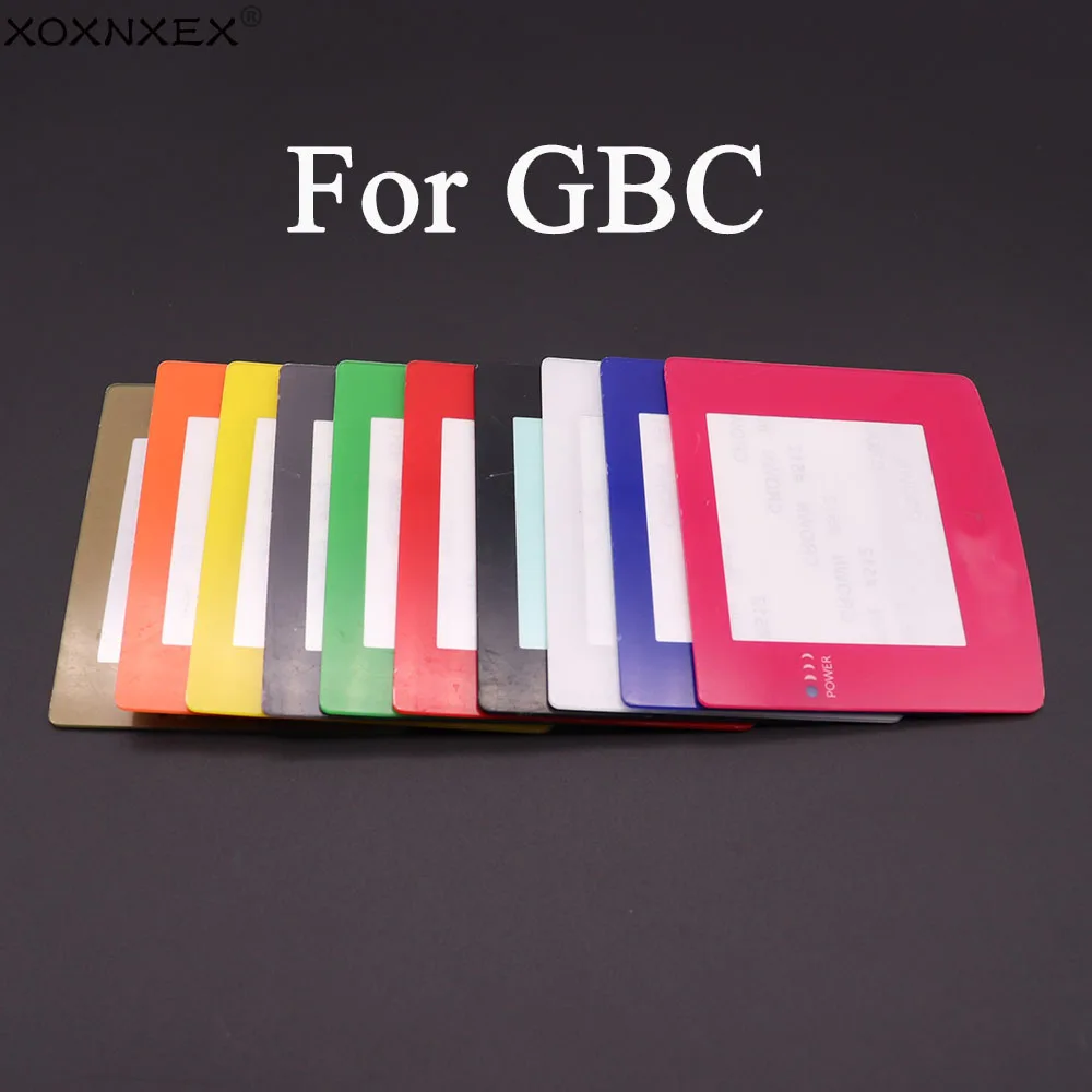 XOXNXEX 50 шт. новый пластиковый объектив для GBC Gameboy цветной протектор объектива W/