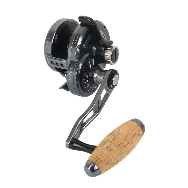 

Cheap Price Fishing reel 9+2BB Tambor de hierro Buque pesquero salt water big game game jigging reel ocean jigging master reel