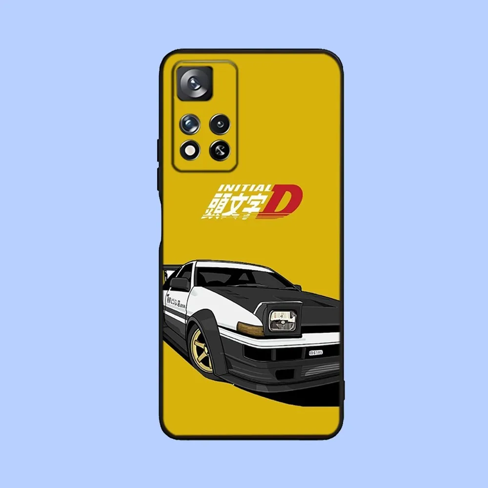 Чехол для телефона с задним фонарем аниме Initial D AE86 Samsung Galaxy A13 A21s A22 A31 A32 A52 A53 A71 A80 A91