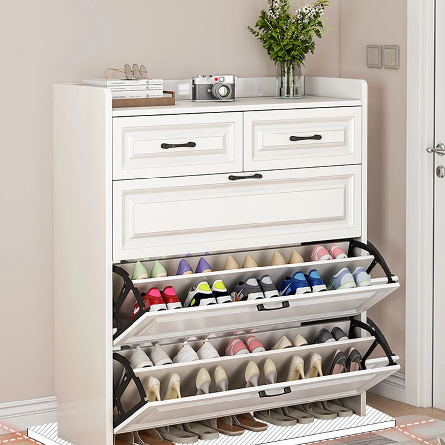 

Modern Kids Shoes Rack Bedroom Multi Layer Japanese Individual White Women Shoes Rack Drawer Zapatera Space Saving Furniture