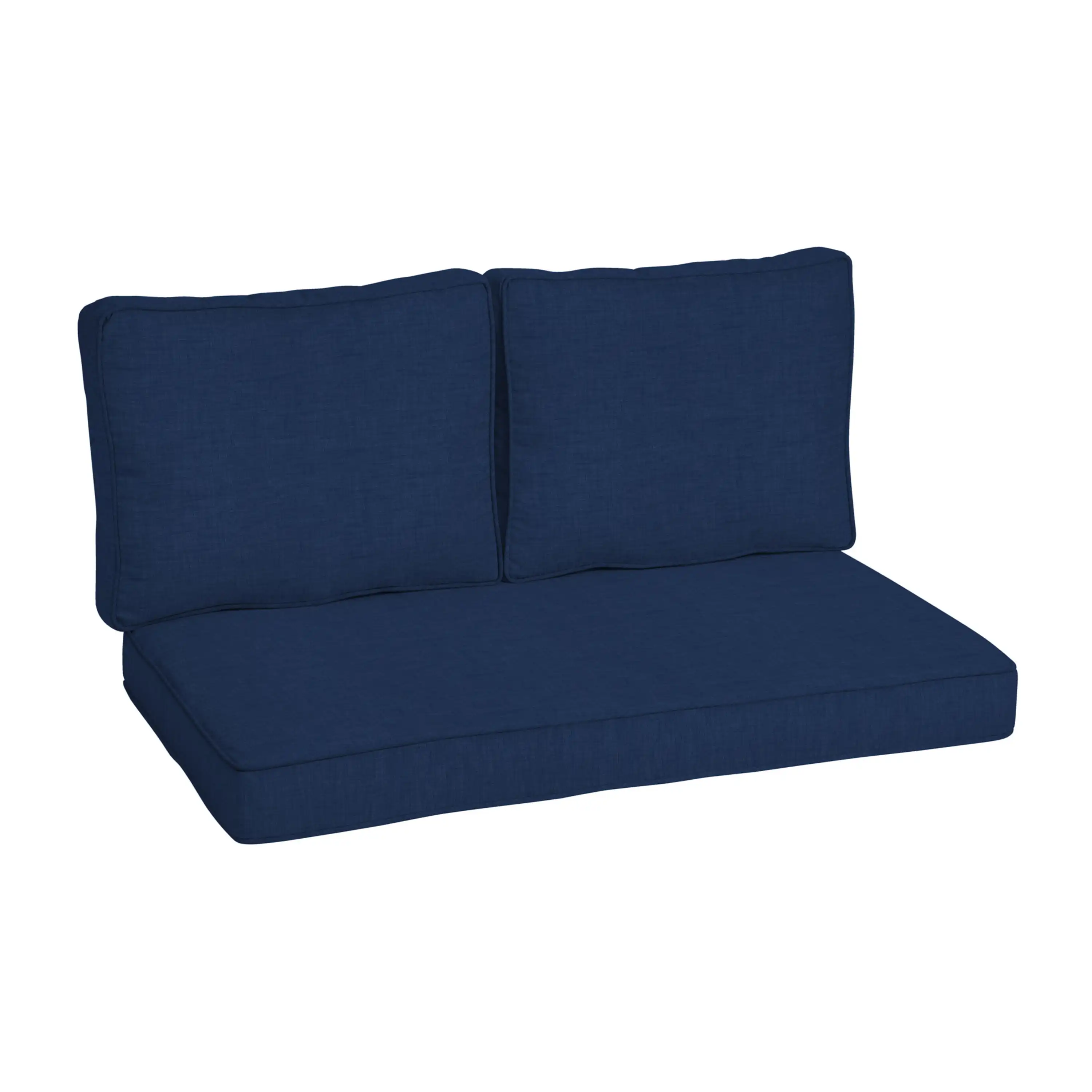 

Arden Selections Outdoor Loveseat Cushion Set 46 x 26, Sapphire Blue Leala