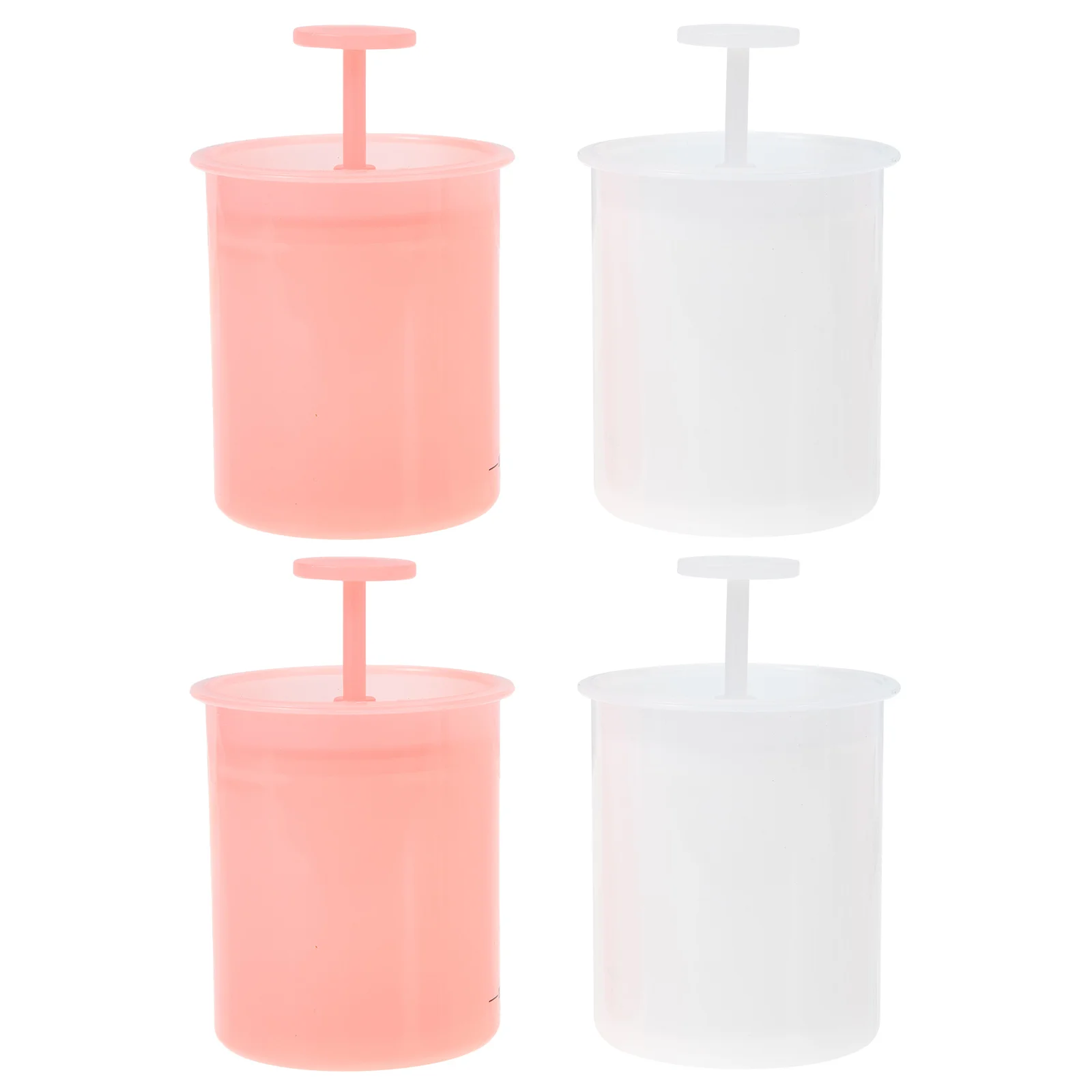 

4pcs Whip Bubble Maker Bubble Foamer Hand Wash Foaming Cup Facial Skin Cleansing Care Cleansing Soap Foamer