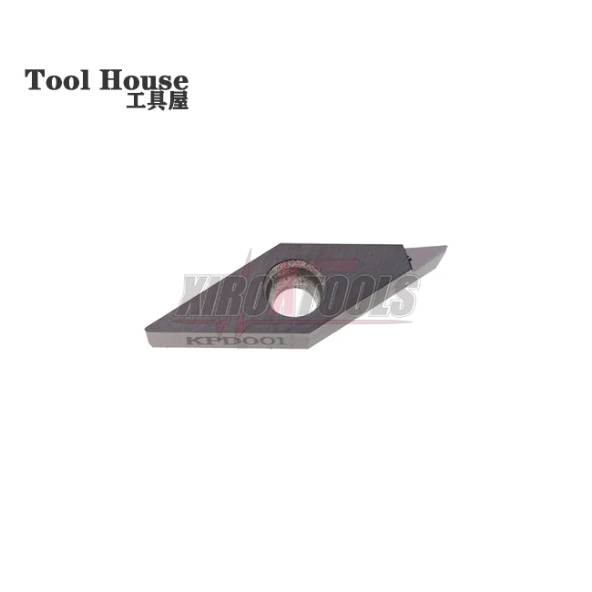 

CNC lathe blade PCD VBMT110301SE KPD001 tool tip R0.1