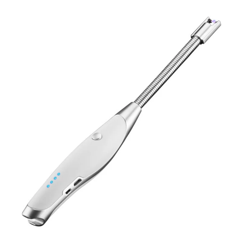 Windproof Candle Lighter Rechargeable Electronic USB Pulse ARC Plasma Flameless Kitchen Igniter for Gas Stove BBQ
