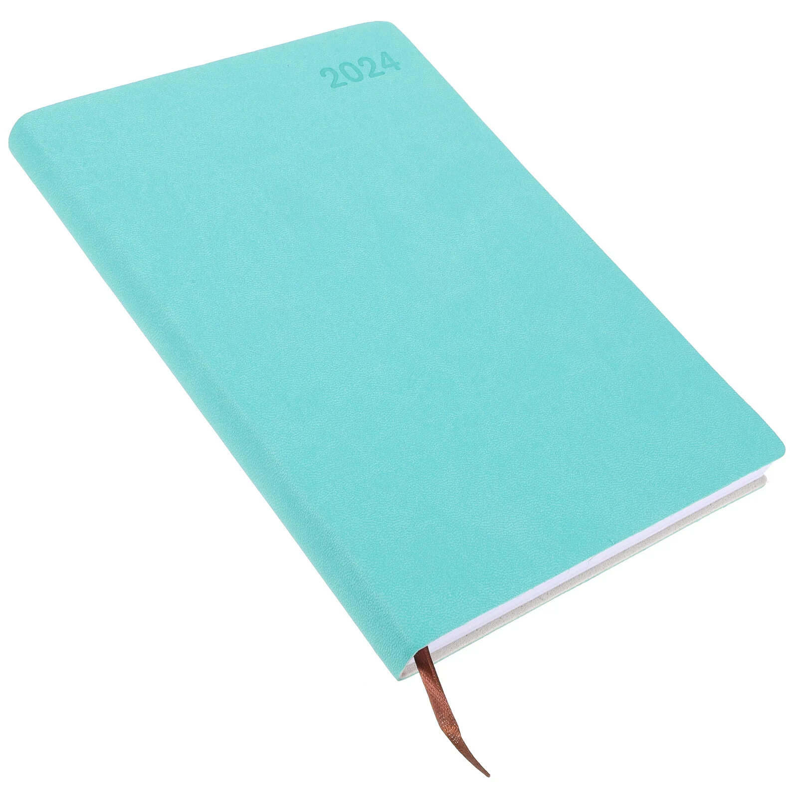 

2024 Agenda Book Daily Planner Undated Year Notepad Work Notebook Calendar Practical Writing Paper Office