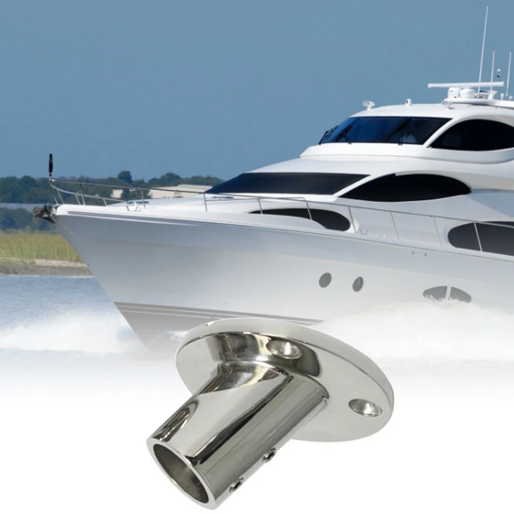 Морская нержавеющая сталь 60 градусов 22 мм 7/8 дюймов трубка с круглым основанием