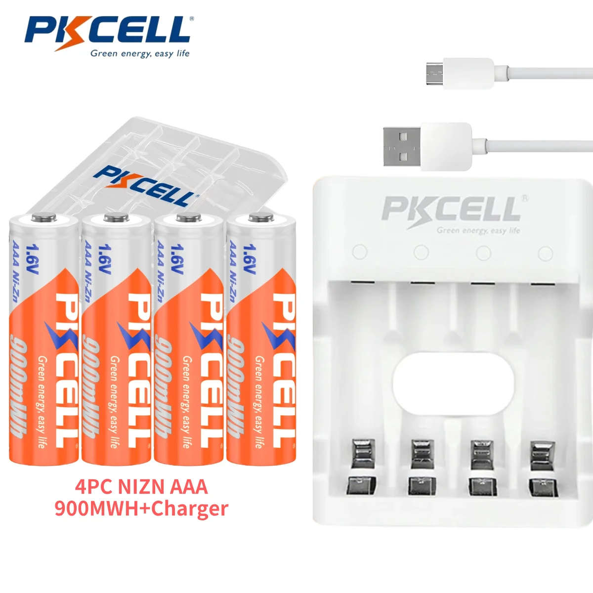 Аккумуляторные батарейки AA/AA 1 6 МВт/ч 4-20 шт