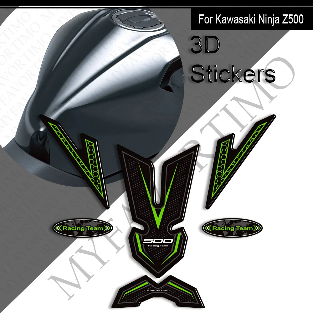 Z500 мотоциклетные накладки на бак ручки для защиты топлива наклейки kawasaki Ninja Z 500 2020