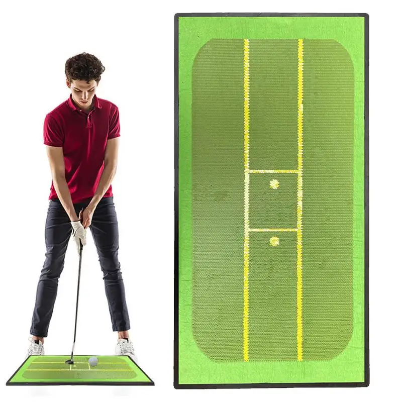 

Golf Training Mat Golf Swing Practice Mat Golf Training Mat For Swing Detection Batting Golf Practice Grass Mat For