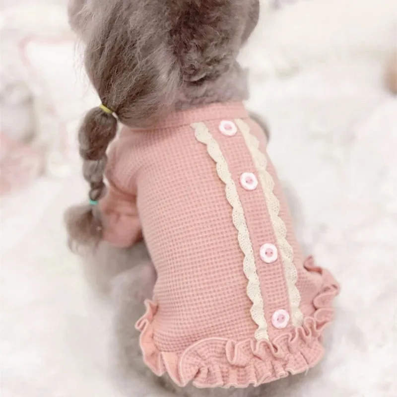 

Pomeranian Winter Dog Dress Small Dog Dress XS Cute Puppy Skirt Pet Clothes Chihuahua Shih Tzu Maltese Poodle Schnauzer Costume